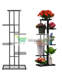 Цветарник стойка 6 етажа за растения лофт